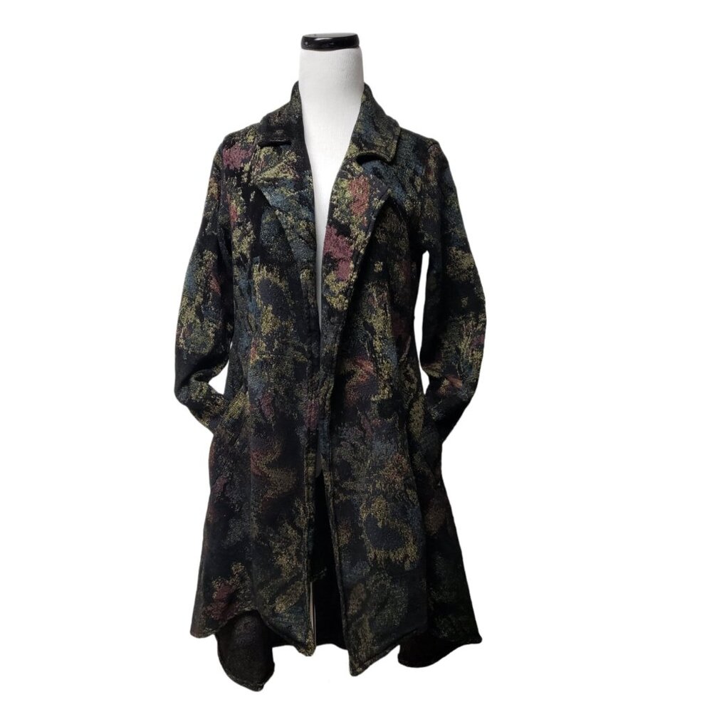 90s - 00s C.M.C open front coat . size XS . made in USA